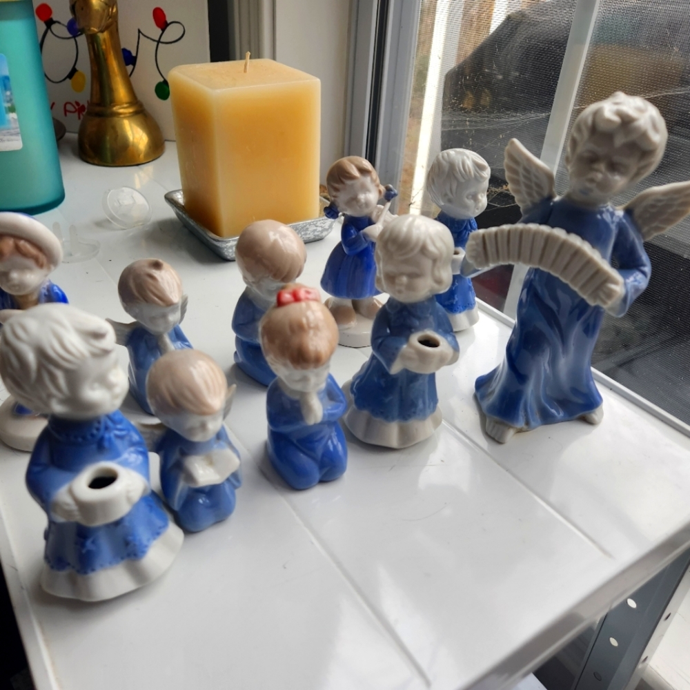 Set of Birks Vintage Porcelain 10 of them between boys and girls